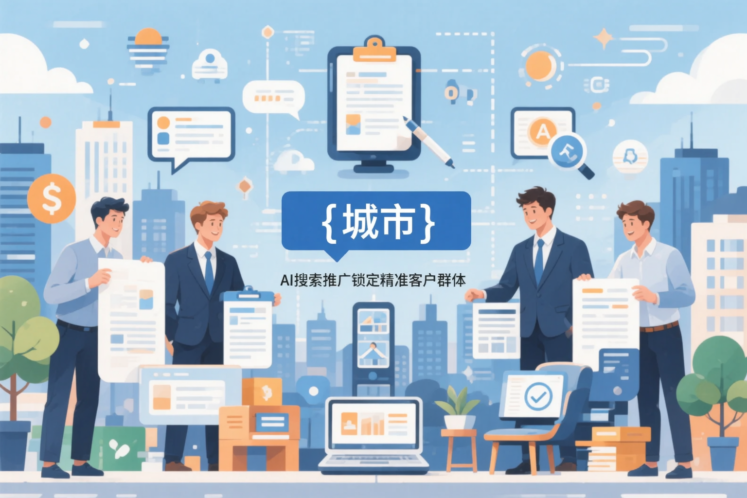 龙岩公司如何用AI搜索推广锁定精准客户群体