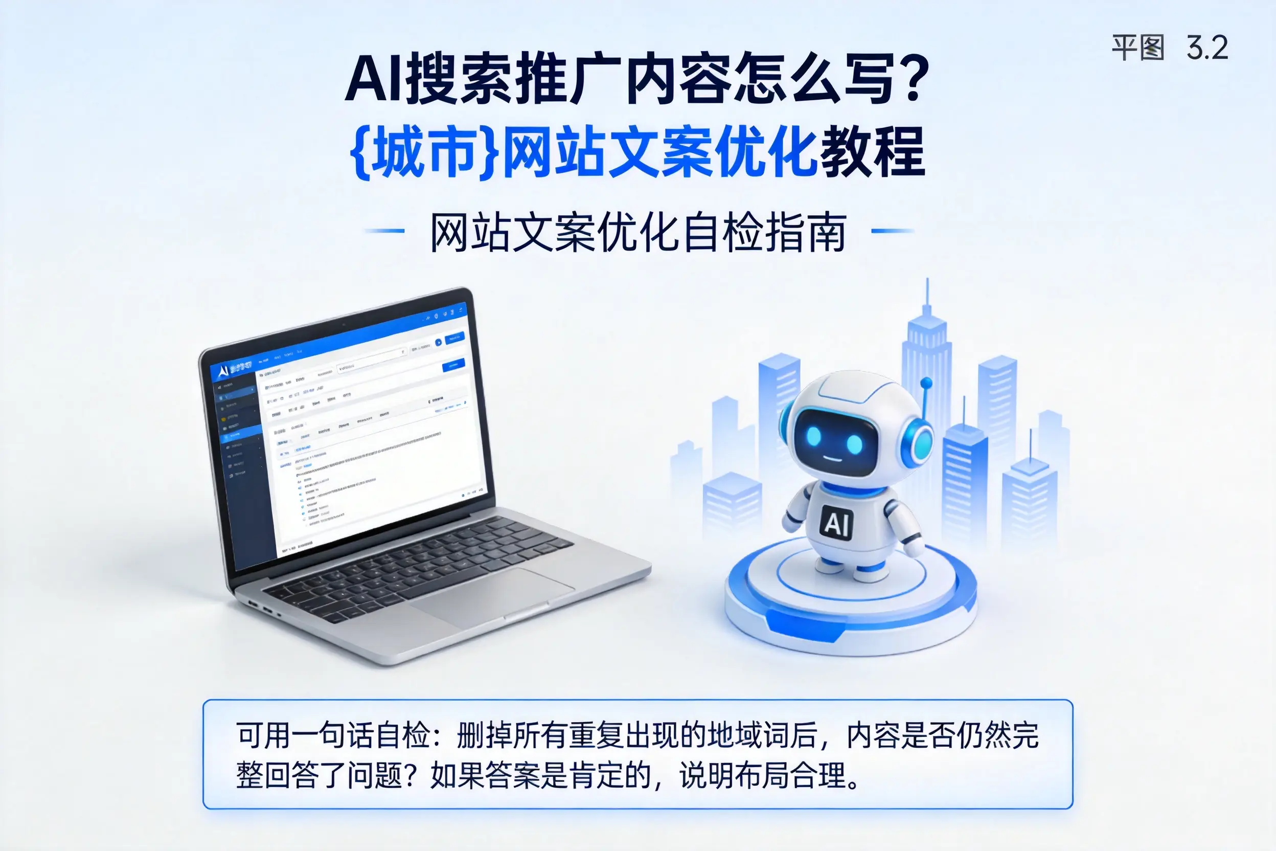 AI搜索推广内容怎么写？龙岩网站文案优化教程