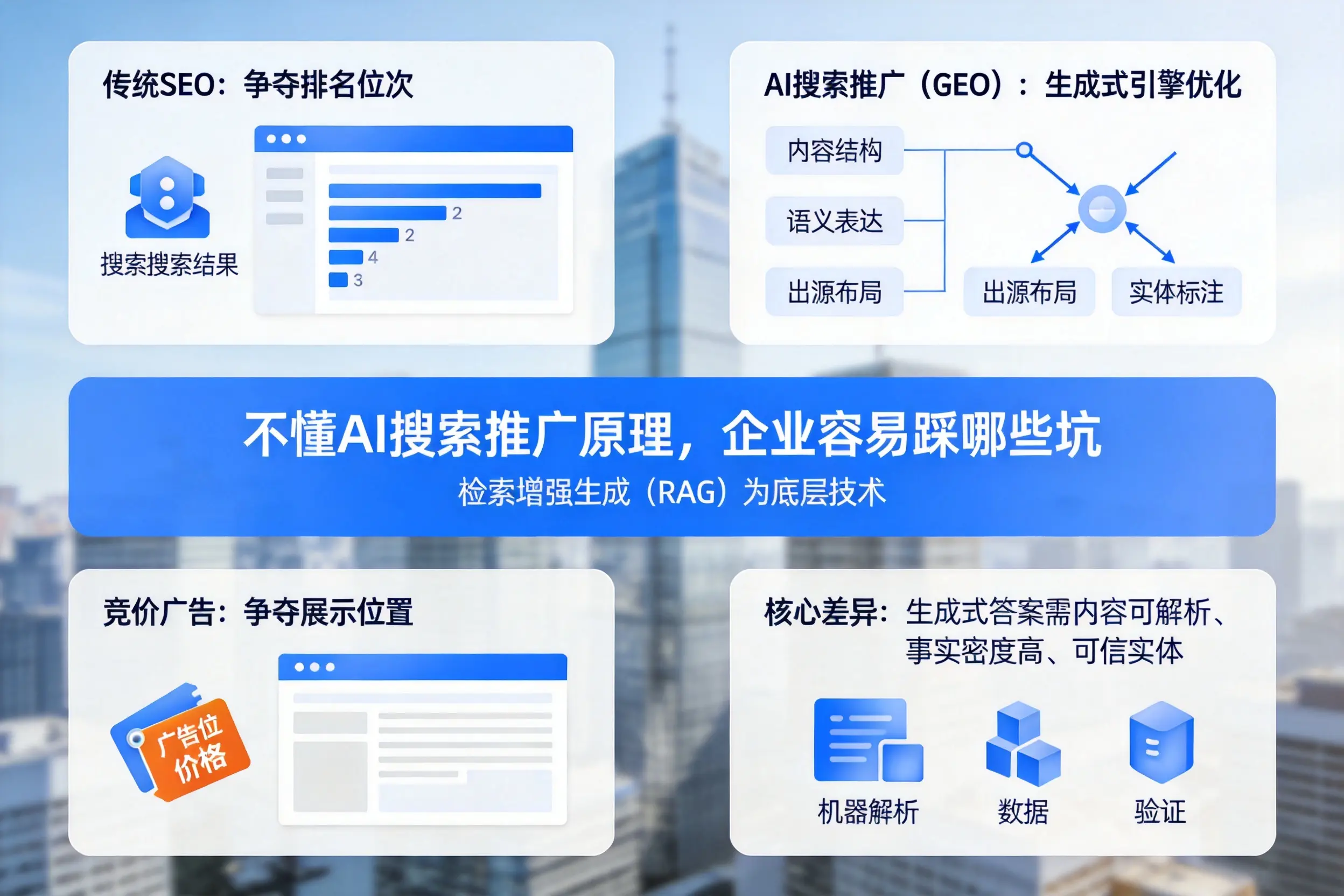 不懂AI搜索推广原理，龙岩企业容易踩哪些坑